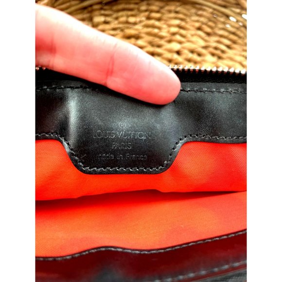 Rare! Louis Vuitton Delmonico Stretch Epi Leather Pochette - Picture 6 of 9